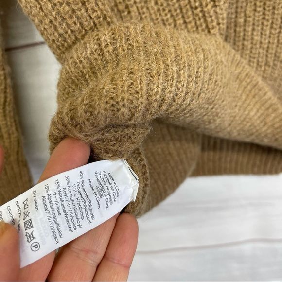 J.Crew Ribbed Sweater with Beaded Clasp - Picture 5 of 6